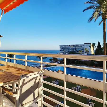 アパート Sea & Pool View Torre De La Roca トレモリノス