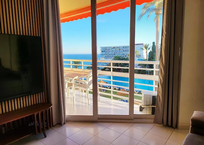 Sea & Pool View Torre De La Roca Lejlighed Torremolinos